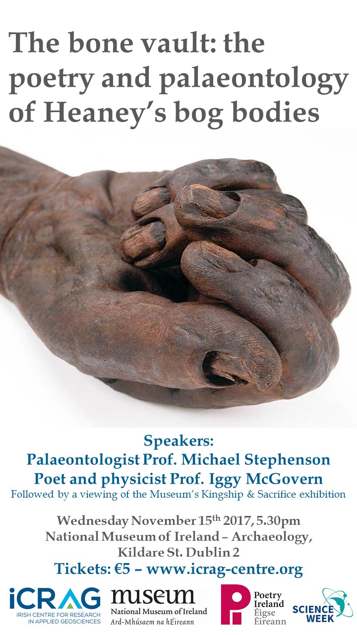 Poetry and Palaeontology - flyer